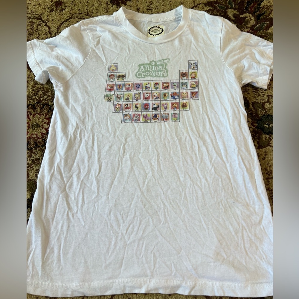 Nintendo Animal Crossing Boys Cotton Short Sleeve Tee